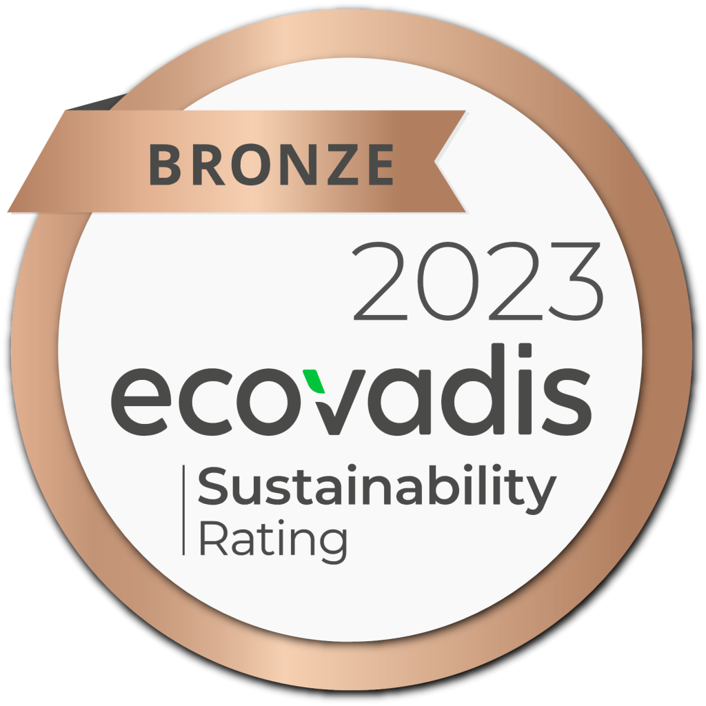 EcoVadis Sustainability Rating 2023 - Bronze